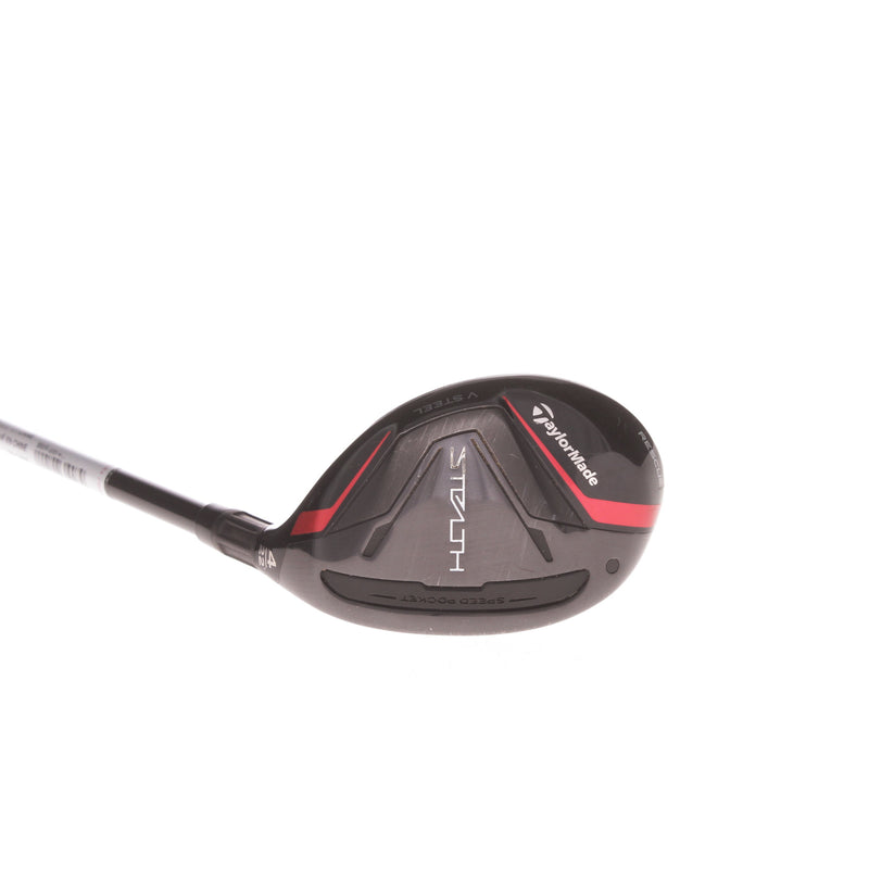 TaylorMade Stealth Graphite Men's Right 4 Hybrid 22 Degree Stiff - Ventus 7S