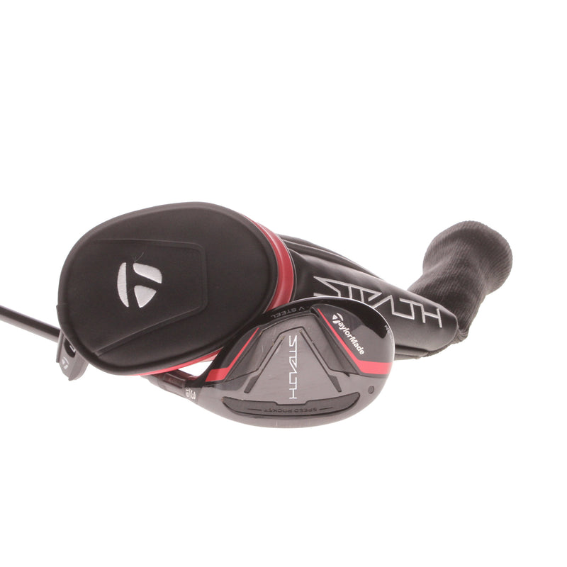 TaylorMade Stealth Graphite Mens Right Hand 3 Hybrid 19 Degree Stiff - Ventus 7S