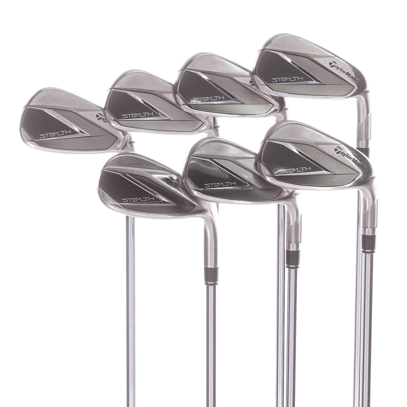 TaylorMade Stealth Steel Men's Right Irons 5-SW Regular - KBS Max 85