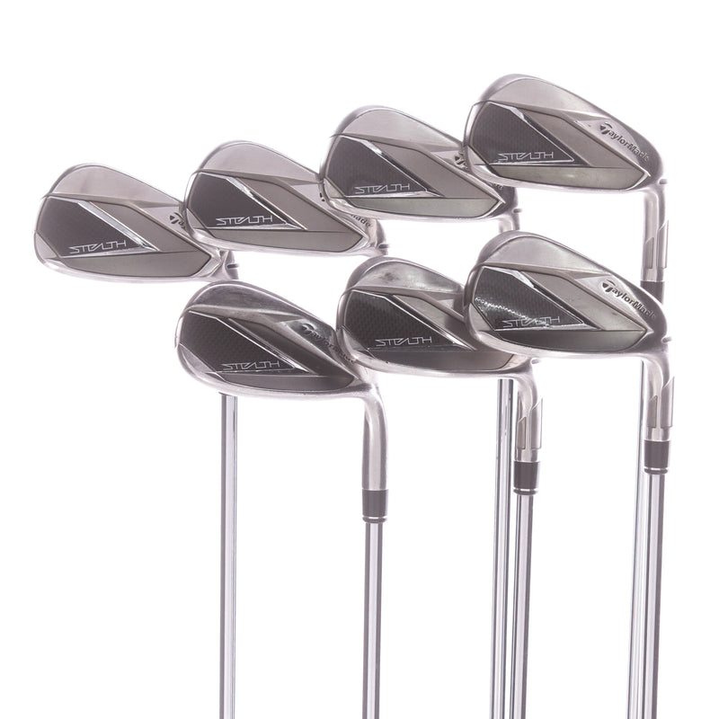 TaylorMade Stealth Steel Men's Right Irons 5-SW Stiff - KBS Max 85