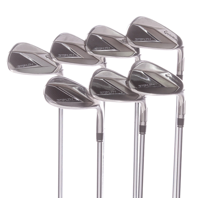 TaylorMade Stealth Steel Men's Right Irons 5-SW Stiff - KBS Max 85