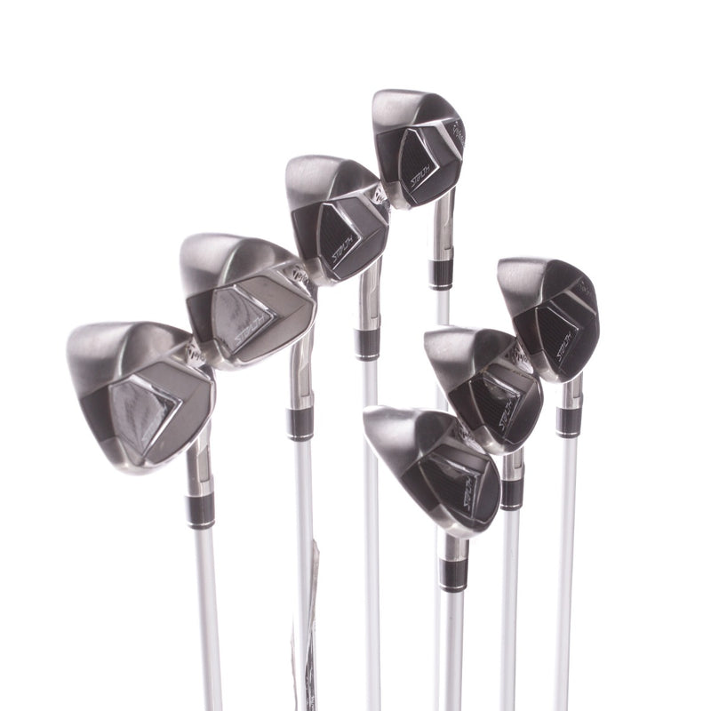 TaylorMade Stealth Graphite Ladies Right Hand Irons 5-SW Ladies - Aldila Ascent 45