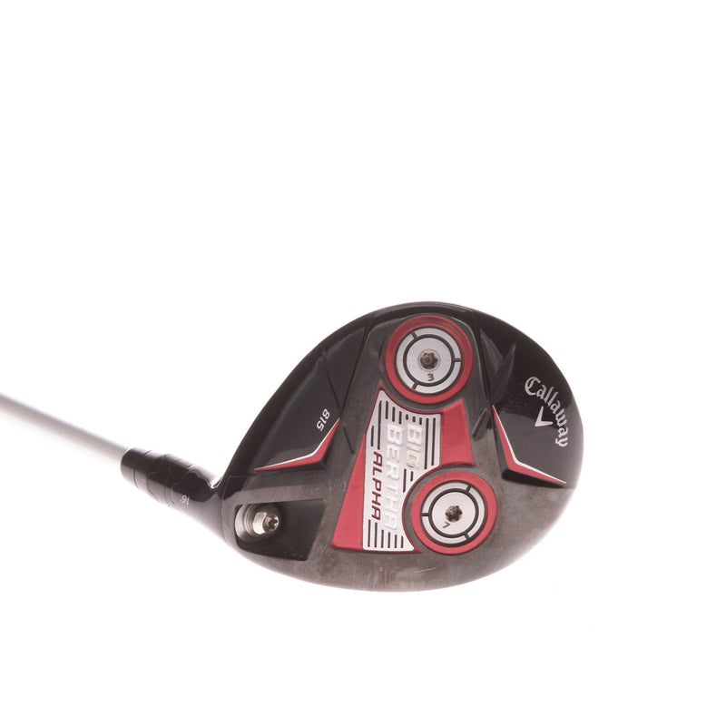 Callaway Big Bertha Alpha 815 Mens Right Hand Graphite Fairway 3 Wood 16 Degree Fujikura Speeder 665 R - Regular