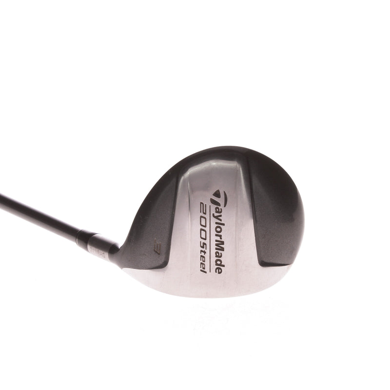 TaylorMade 200 Steel Mens Right Hand Graphite Fairway 3 Wood 15 Degree Taylormade 90 S - Stiff