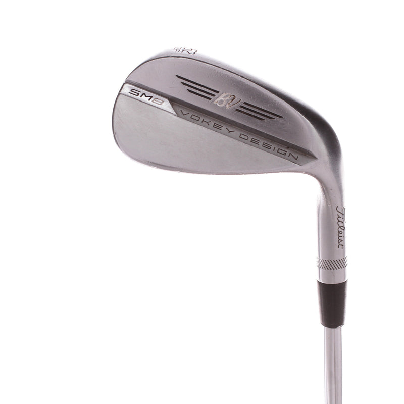 Titleist Vokey SM8 Tour Chrome FGrind Steel Men's Right Gap Wedge 52 Degree 8 Bounce Wedge - BV Design