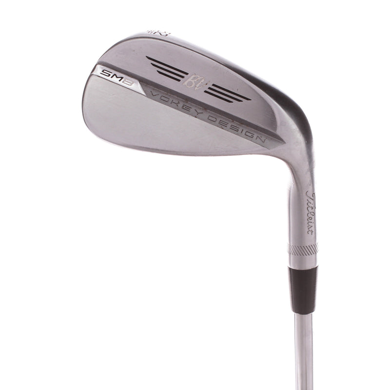 Titleist Vokey SM8 Tour Chrome FGrind Steel Men's Right Gap Wedge 52 Degree 8 Bounce Wedge - BV Design