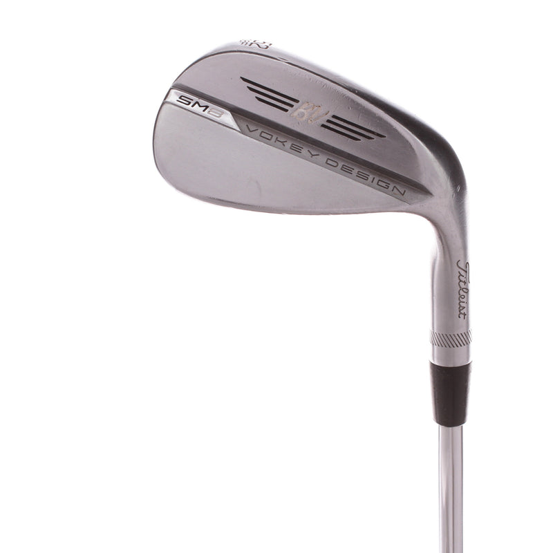 Titleist Vokey SM8 Tour Chrome FGrind Steel Men's Right Gap Wedge 52 Degree 8 Bounce Wedge - BV Design