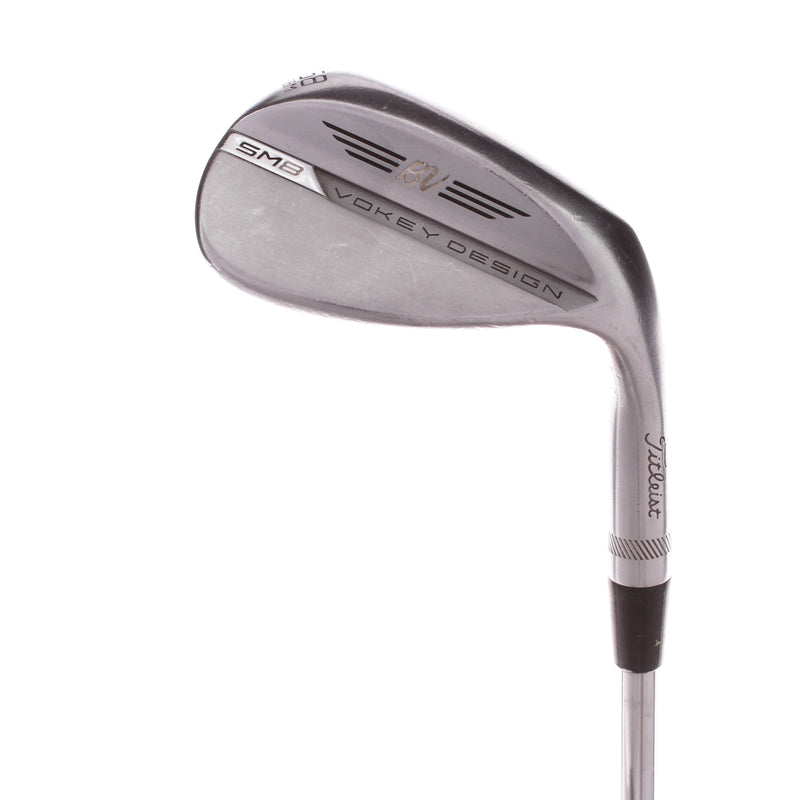 Titleist Vokey SM Tour Chrome M Grind Steel Mens Right Hand Lob Wedge 58 Degree 8 Bounce Wedge - BV Design