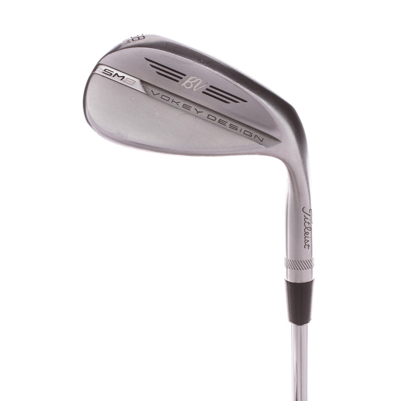 Titleist Vokey SM8 Tour Chrome M Grind Steel Men's Right Lob Wedge 58 Degree 8 Bounce Wedge - BV Design