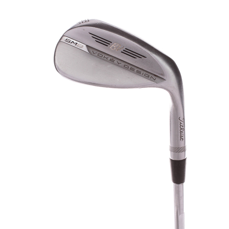 Titleist Vokey SM8 Tour Chrome M Grind Steel Men's Right Lob Wedge 58 Degree 8 Bounce Wedge - BV Design