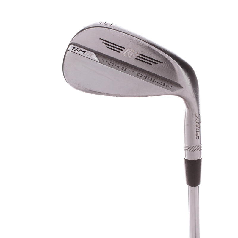 Titleist Vokey SM Tour Chrome F Grind Steel Mens Right Hand Gap Wedge 50 Degree 12 Bounce Wedge - BV Design