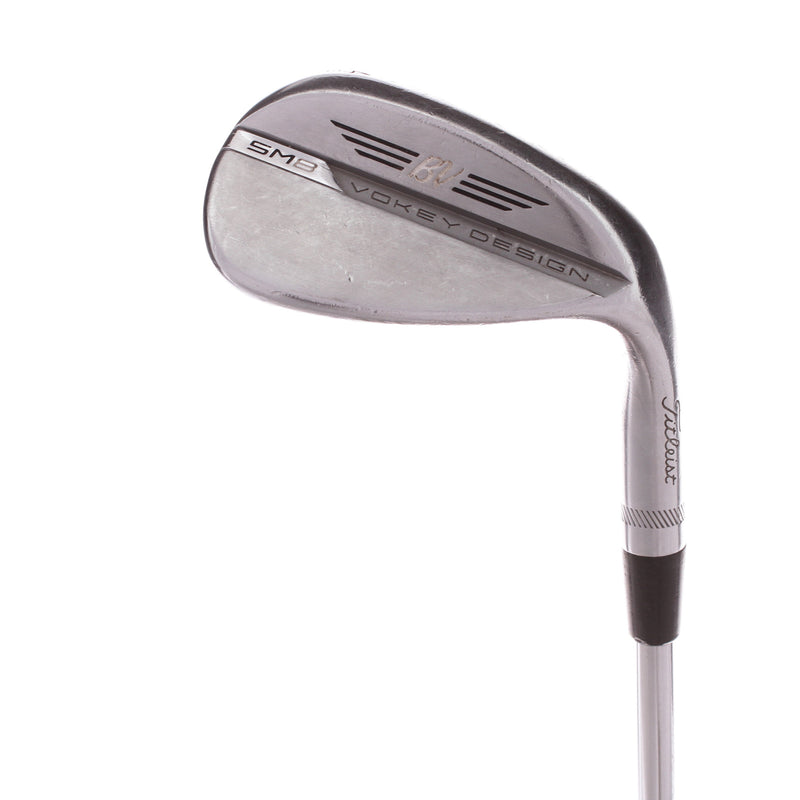 Titleist Vokey SM8 Tour Chrome S Grind Steel Men's Right Sand Wedge 54 Degree 10 Bounce Wedge - BV Design