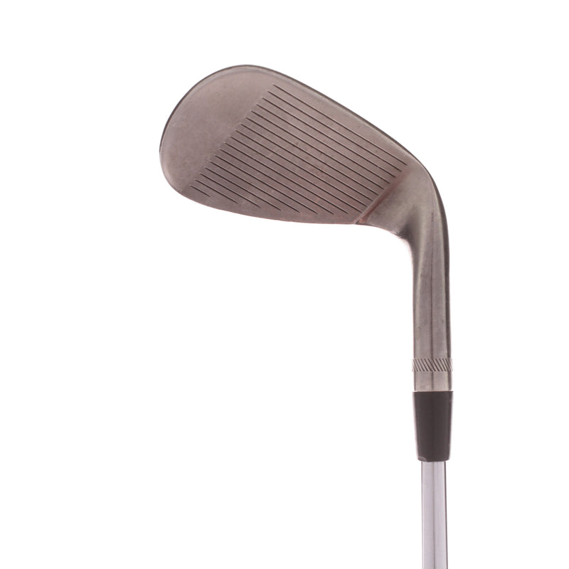 Titleist Vokey SM8 Brushed Steel F Grind Steel Men's Left Gap Wedge 52 Degree 8 Bounce Wedge - BV Design