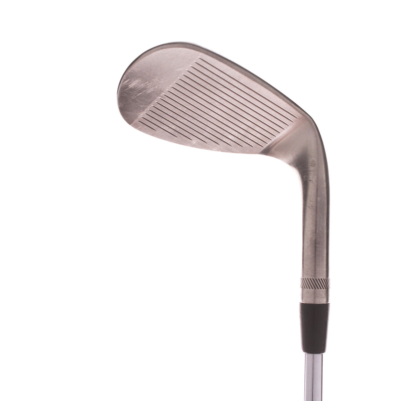 Titleist Vokey SM8 Brushed Steel D Grind Steel Men's Left Lob Wedge 58 Degree 12 Bounce Wedge - BV Design