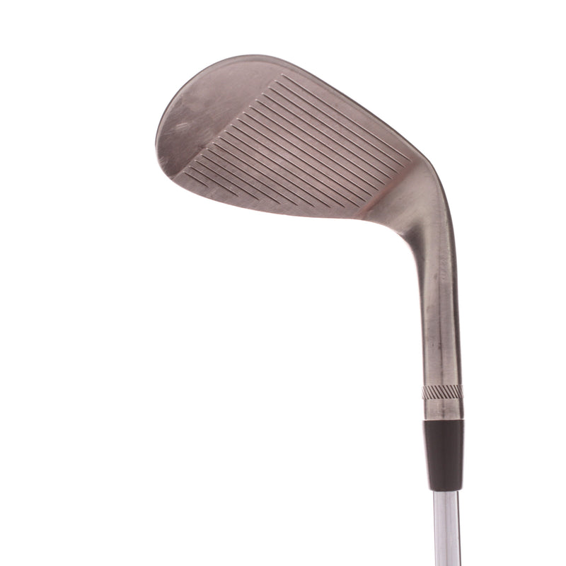 Titleist Vokey SM8 Brushed Steel D Grind Steel Men's Left Lob Wedge 56 Degree 12 Bounce Wedge - BV Design