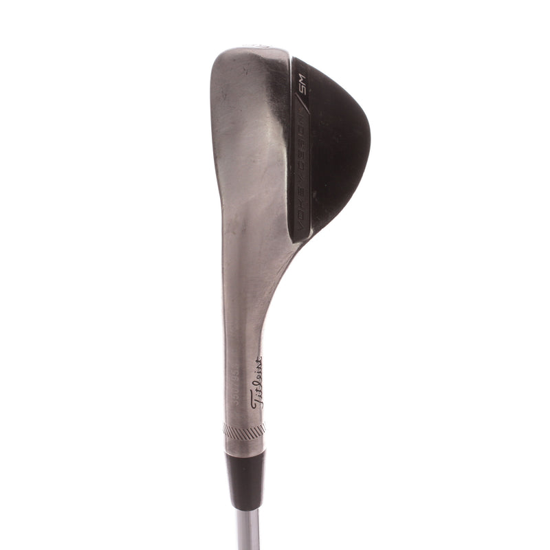 Titleist Vokey SM8 Brushed Steel D Grind Steel Men's Left Lob Wedge 56 Degree 12 Bounce Wedge - BV Design