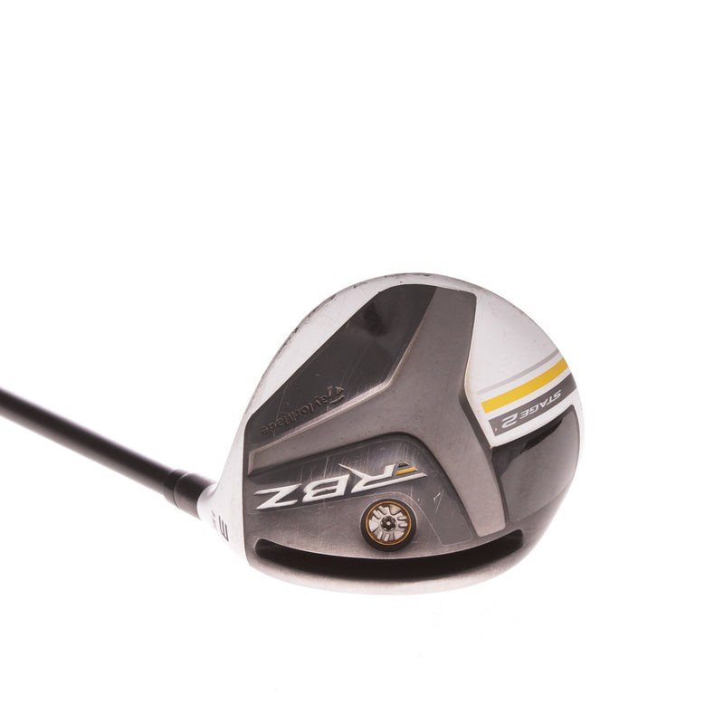 TaylorMade RBZ Stage 2 Mens Right Hand Graphite Fairway 3 Wood 15 Degree Fujikura Rocketfuel 60 R - Regular