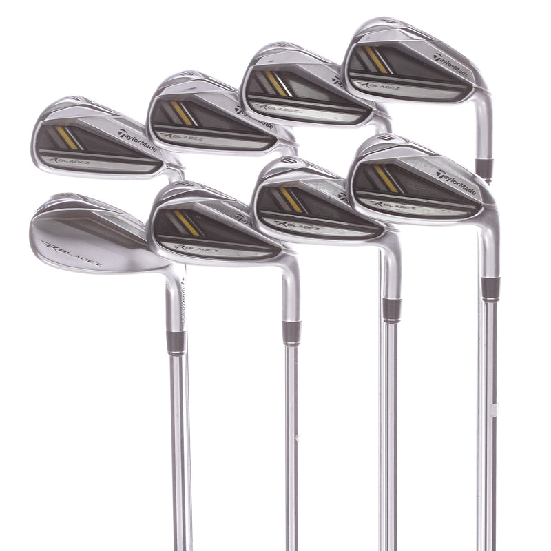 TaylorMade RocketBladez Mens Right Hand Steel Irons 4-SW RocketFuel 85 R - Regular