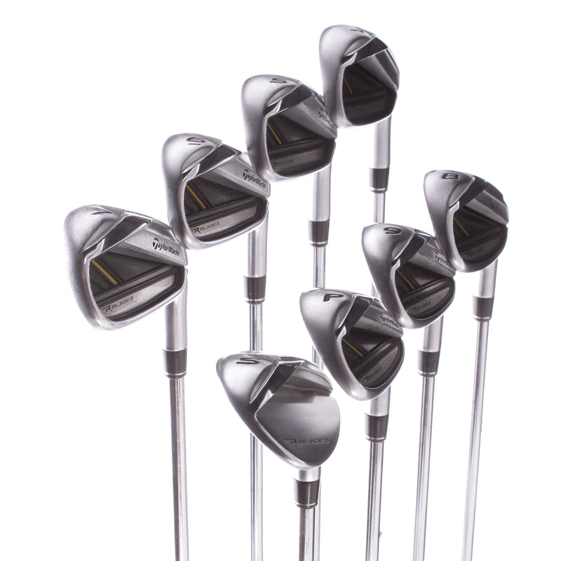 TaylorMade RocketBladez Mens Right Hand Steel Irons 4-SW RocketFuel 85 R - Regular