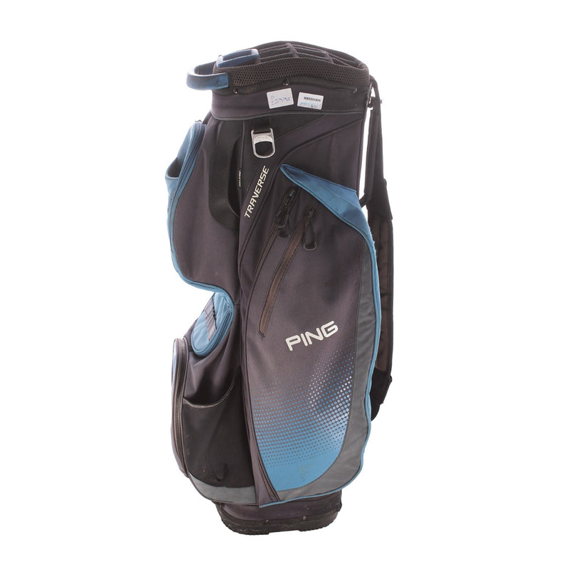 Ping Traverse Second Hand Cart Bag - Blue/Grey