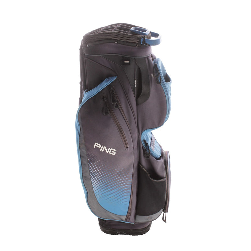 Ping Traverse Second Hand Cart Bag - Blue/Grey