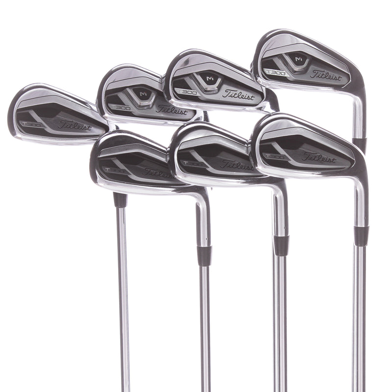 Titleist T300ii Steel Mens Right Hand Irons 5-GW Regular - True Temper AMT Red R