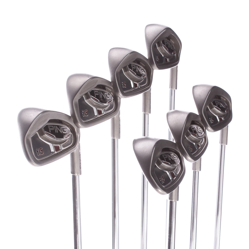 Ping I15 Steel Mens Right Hand Irons 4-PW Stiff - Ping AWT S