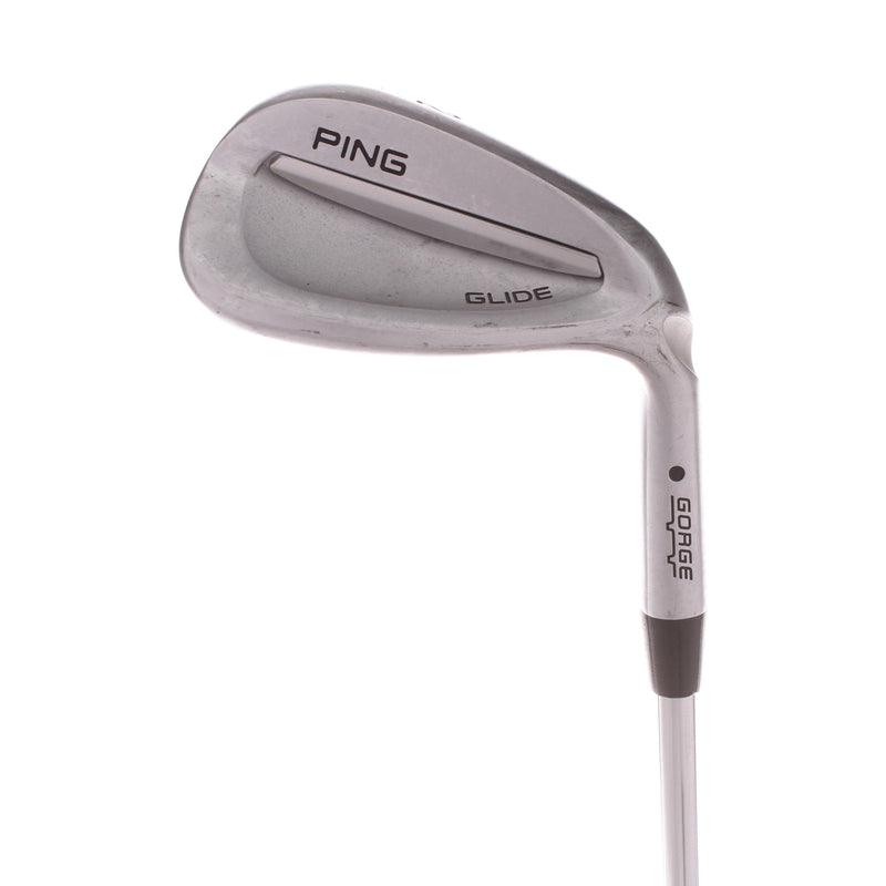 Ping Glide Gorge SS Steel Mens Right Hand Gap Wedge Black Dot 52 Degree Wedge - Ping CFS