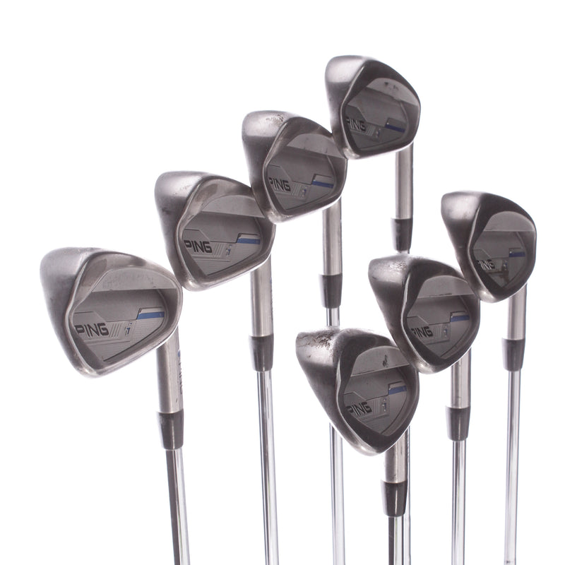 Ping I-Series E1 Steel Mens Right Hand Irons 4-PW Stiff - Ping CFS Distance S