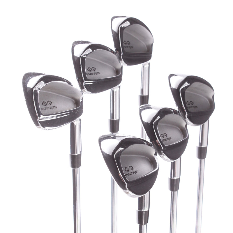 Snake Eyes 675XC Forged Steel Mens Right Hand Irons 5-PW Stiff - True Temper Dynalite 90