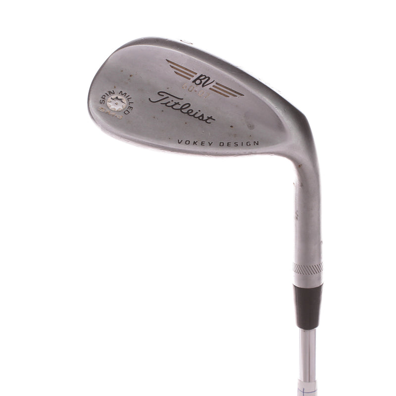 Titleist Vokey SM4 Tour Chrome Steel Mens Right Hand Lob Wedge 60 Degree 7 Bounce Wedge - BV Design