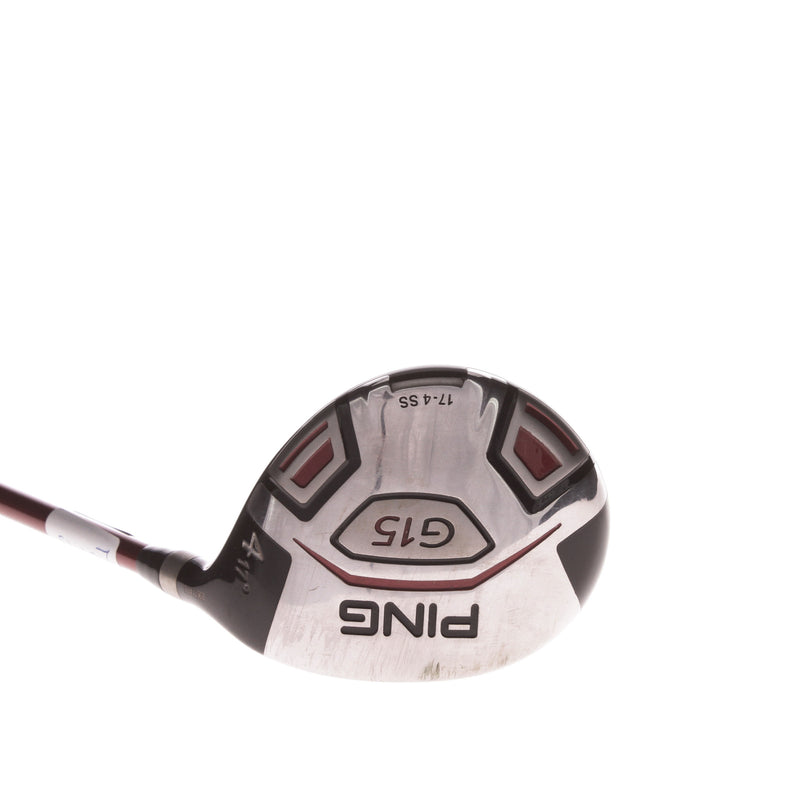 Ping G15 Graphite Mens Right Hand Fairway 4 Wood 17 Degree Regular - Ping TFC 149