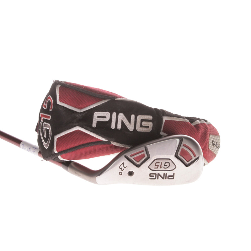 Ping G15 Graphite Mens Right Hand 4 Hybrid 23 Degree Regular - Ping TFC 149