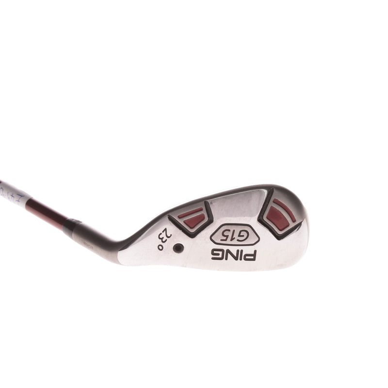 Ping G15 Graphite Mens Right Hand 4 Hybrid 23 Degree Regular - Ping TFC 149