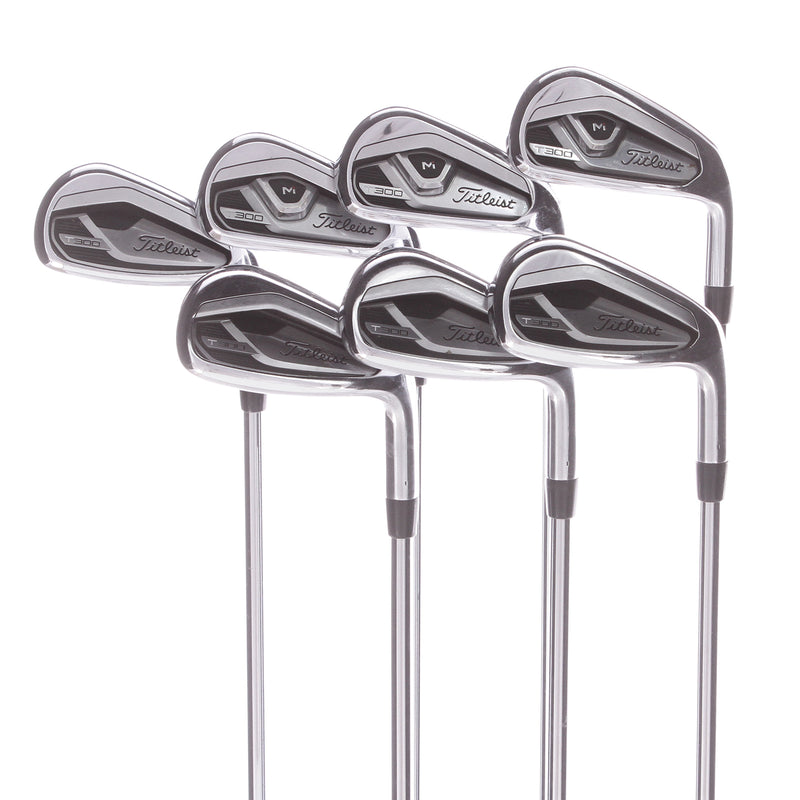 Titleist T300ii Steel Men's Right Irons 5-GW Regular - True Temper AMT Red R