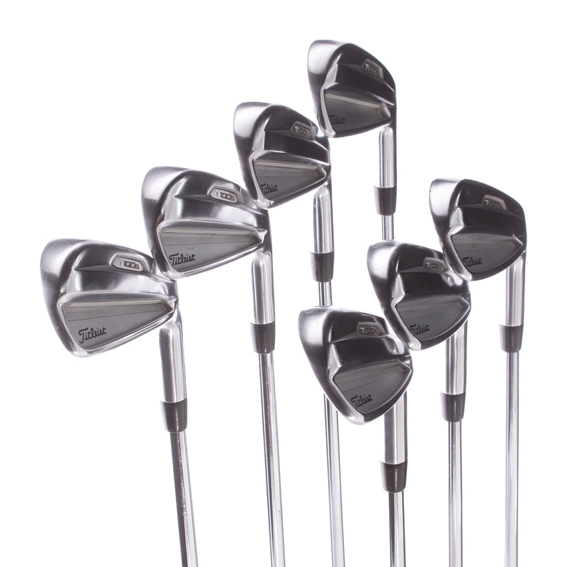 Titleist T100Sii Steel Mens Right Hand Irons 4-PW Stiff - Project X LZ 6.0 120