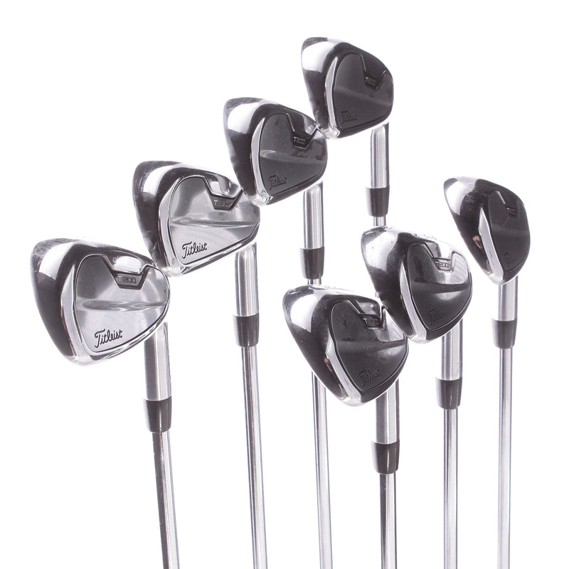 Titleist T200ii Steel Men's Right Irons 5-GW Stiff - True Temper AMT Black