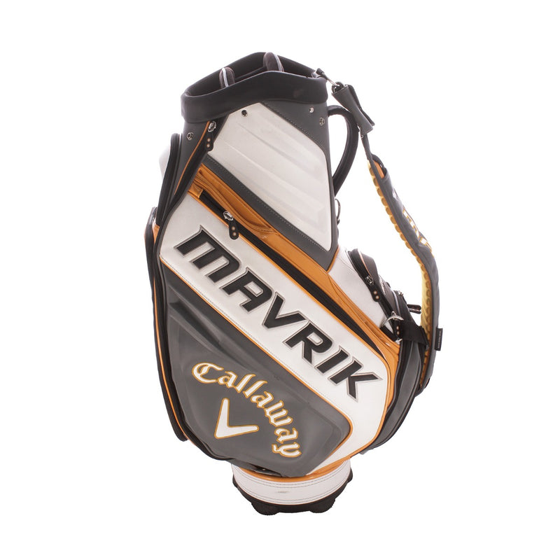 Callaway Mavrik Second Hand Tour Bag - Orange White/Grey