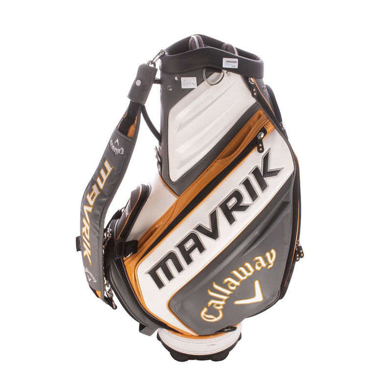 Callaway Mavrik Second Hand Tour Bag - Orange White/Grey