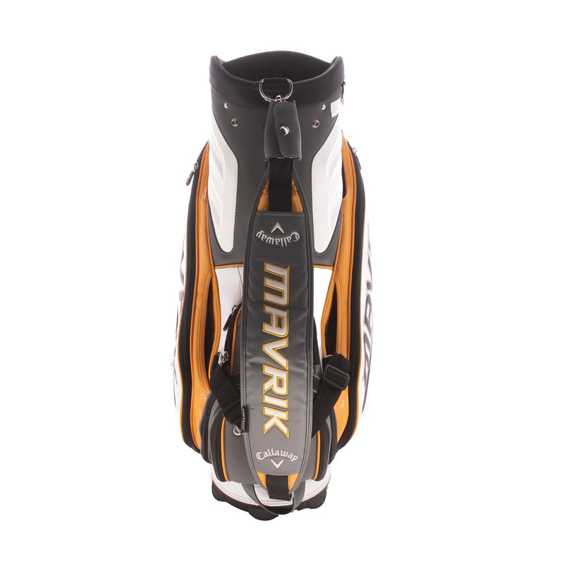 Callaway Mavrik Second Hand Tour Bag - Orange White/Grey