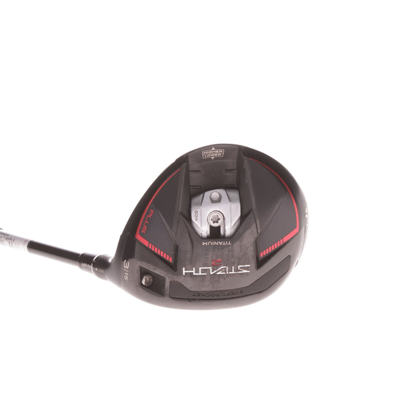 TaylorMade Stealth 2+ Graphite Men's Right Fairway 3 Wood 15 Degree Stiff - Mitsubishi Kai'li 75 S