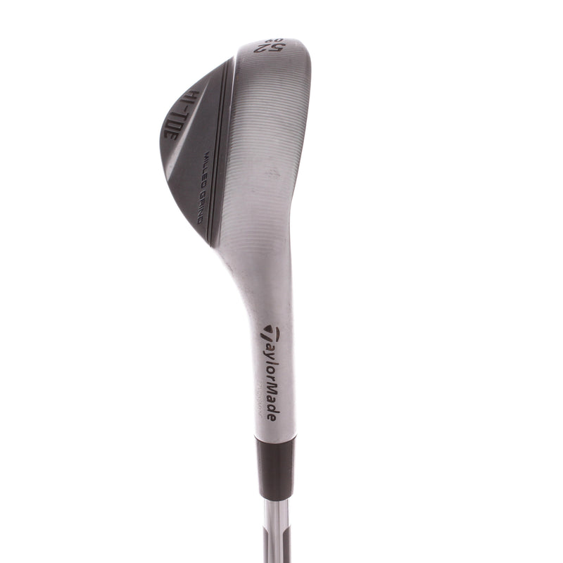 TaylorMade Milled Grind Hi-Toe Steel Men's Right Gap Wedge 52 Degree 09 Bounce Wedge - KBS Hi-REV 2.0 115