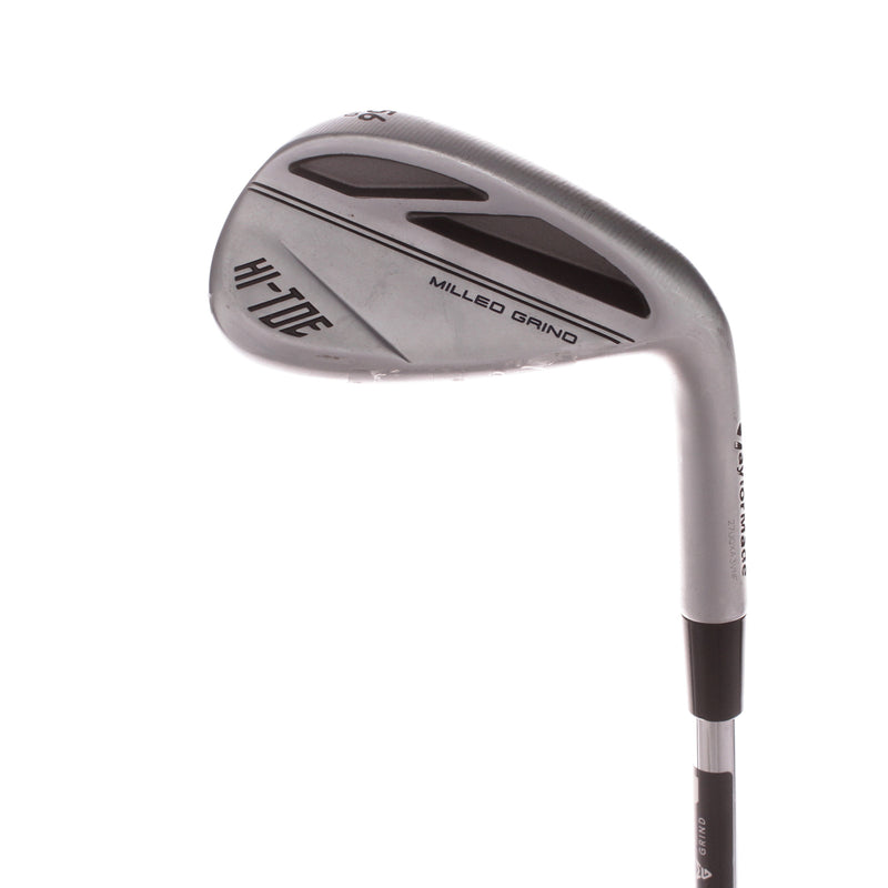 TaylorMade Milled Grind Hi-Toe Steel Men's Right Sand Wedge 56 Degree 10 Bounce Wedge - KBS Hi-REV 2.0 115