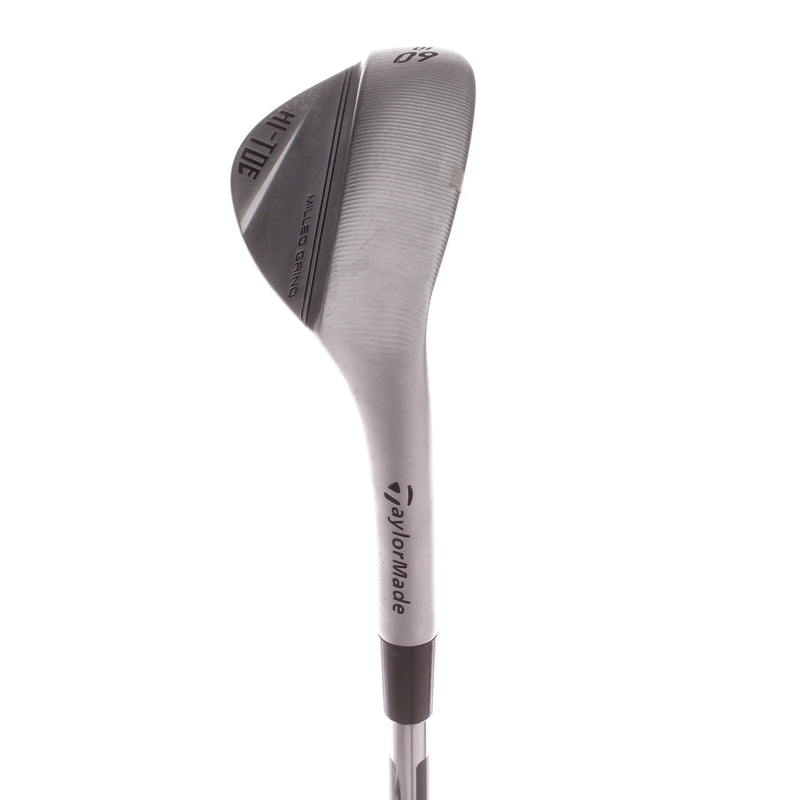 TaylorMade Milled Grind Hi-Toe Steel Men's Right Lob Wedge 60 Degree 10 Bounce Wedge - KBS Hi-REV 2.0 115