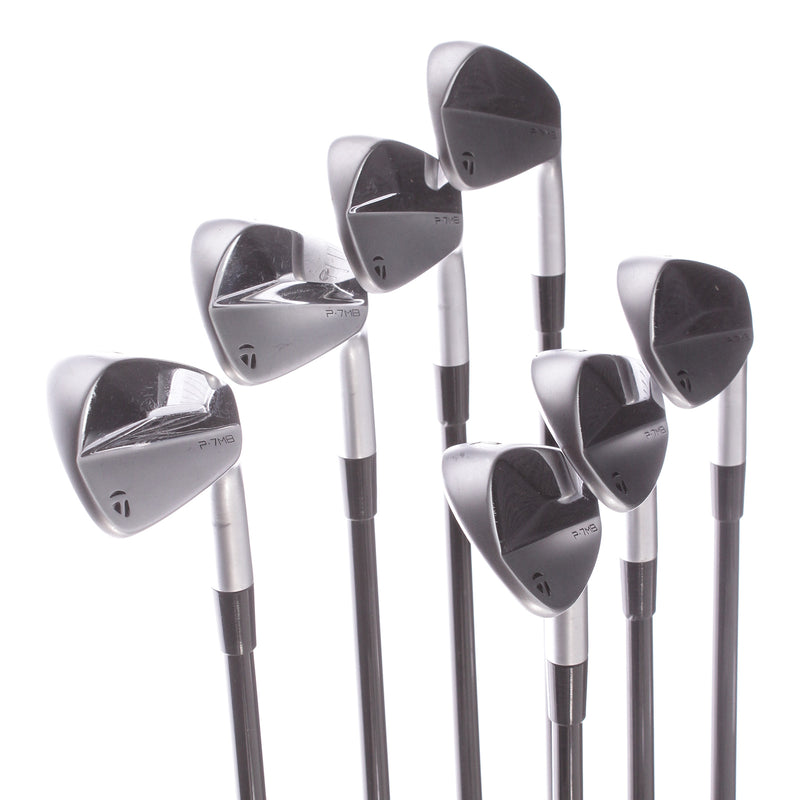 TaylorMade P7MB Graphite Men's Right Irons 4-PW Stiff - Mitsubishi MMT 125 S