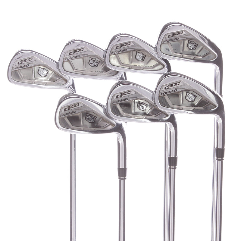 Wilson Staff C300 Forged Steel Mens Right Hand Irons 4-PW Stiff - KBS Tour 105