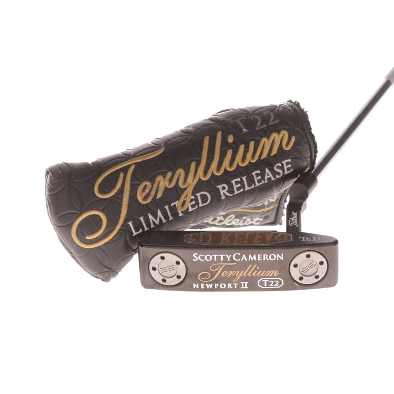 Scotty Cameron Terylium Newport 2 T22 Limited Edition Mens Right Hand Putter 34 Inches - Scotty Cameron