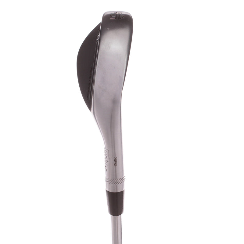 Titleist Vokey SM9 Tour Chrome F-Grind Steel Mens Right Hand Pitching Wedge 46 Degree 10 Bounce Wedge - BV Design