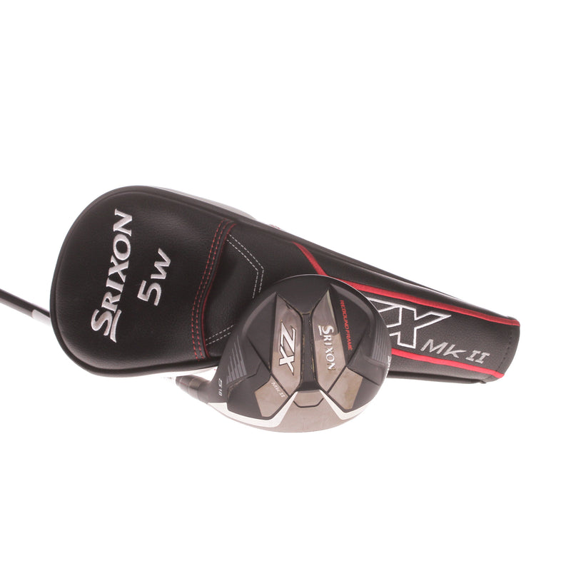 Srixon ZX MK 11 Graphite Mens Right Hand Fairway 5 Wood 18 Degree Stiff - Hzrdus Smoke 60g