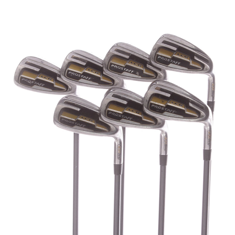 Wilson Prostaff LCG Graphite Men's Right Irons 5-PW Regular - Prostaff Deep Launch